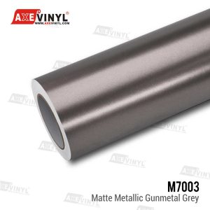 Matte Metallic Gunmetal Grey Vinyl | M7003